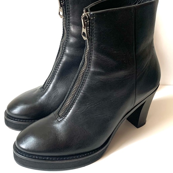 Acne Studios Elise Zip Ankle Boots - Picture 8 of 15